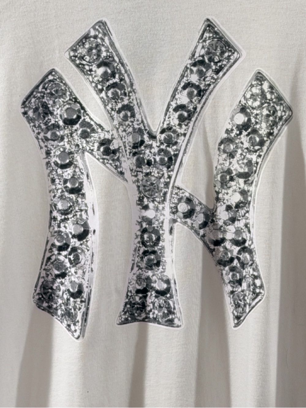 VTG Stüssy Archive Chrome NY Yankees T-shirt Size Men’s XL (NWT) - Picture 2 of 7